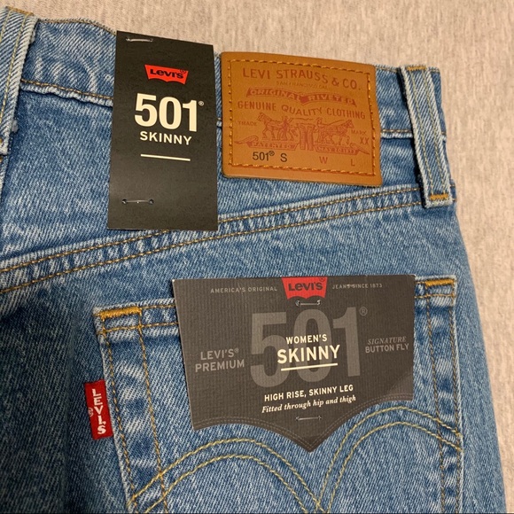 ✨NWT Levi’s✨ 501 Original Fit Jeans - Picture 10 of 16